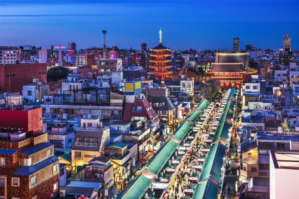 Hotel Bougainvillea Minowa Tokyo Bagian luar foto